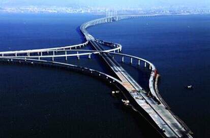 圖2-40 膠州灣海灣大橋